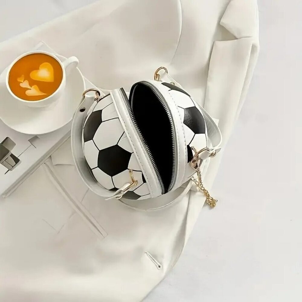 Soccer Shape Novelty Bag NWT - Picture 5 of 6